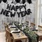Edge Collections -Black-Festive New Year's Eve Party Decoration Set-98 pcs
